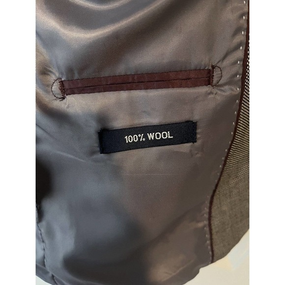 Daniel Hechter Men 42S Wool Blazer Jacket Coat Gray Tweed 2 Button NEW $295 MSRP - Picture 7 of 14